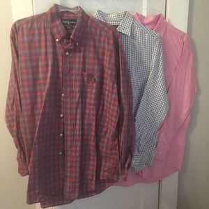 Three Button Downs- Ralph Lauren and BR
